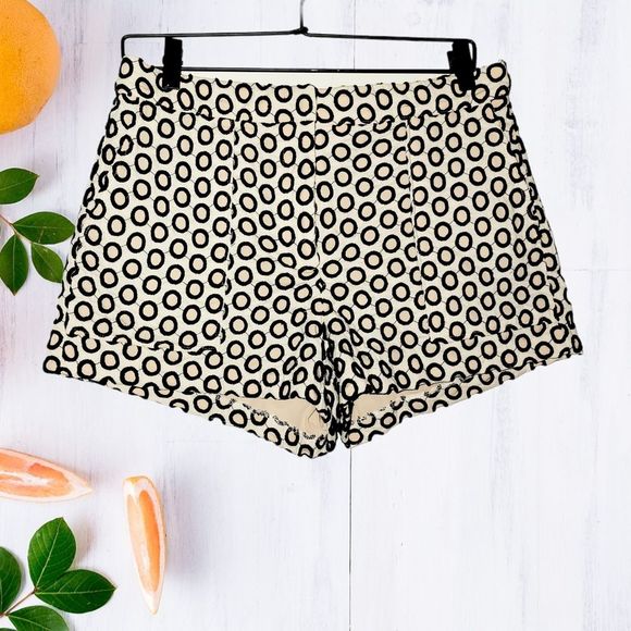 J. Crew Pants - J. Crew Ivory Laser Cut Shorts